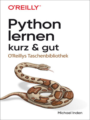 cover image of Python lernen – kurz & gut